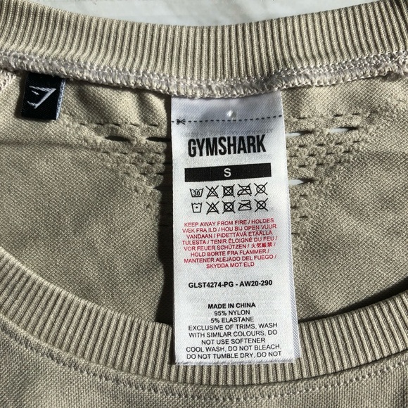 Gymshark Energy Seamless T-Shirt in Nude - Picture 2 of 9